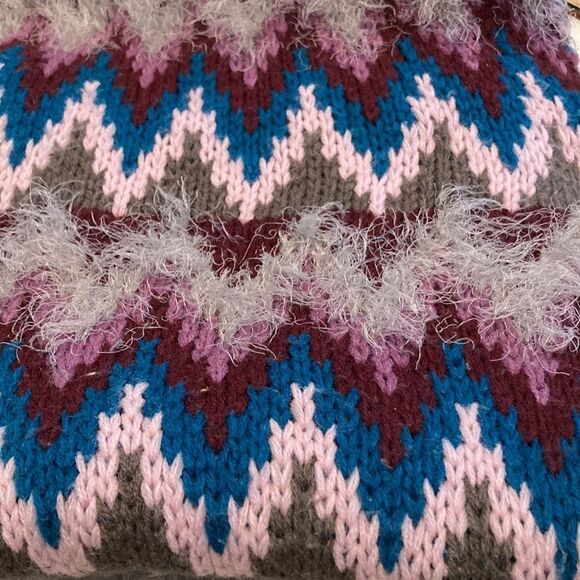 Matilda Jane Clothing | Pink & Blue Erica Infinity Scarf - Picture 3 of 7